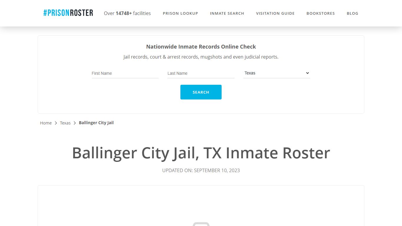 Ballinger City Jail, TX Inmate Roster - Prisonroster